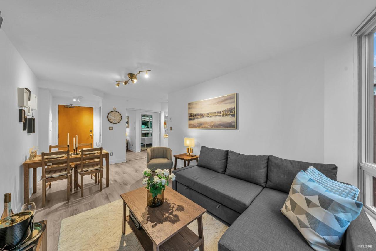 1-Br Condo In Downtown Coal Harbour With Parking And City Views Vancouver Exteriör bild